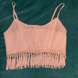 Fringe Crop top!